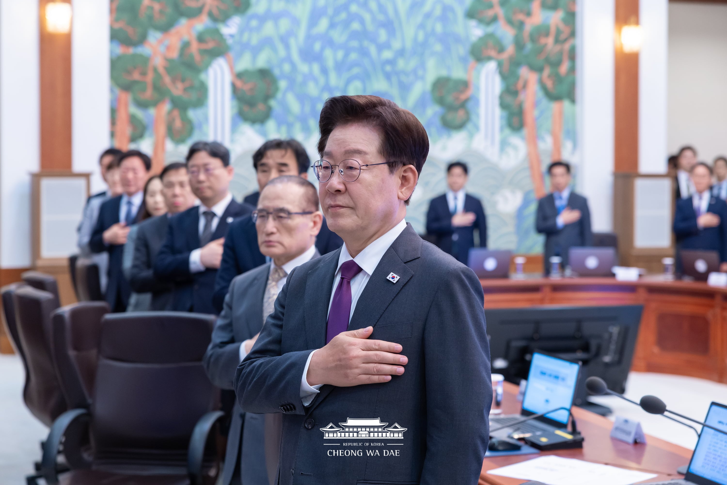 34th Meeting of Senior Secretaries and Advisors to the President, chaired by the President