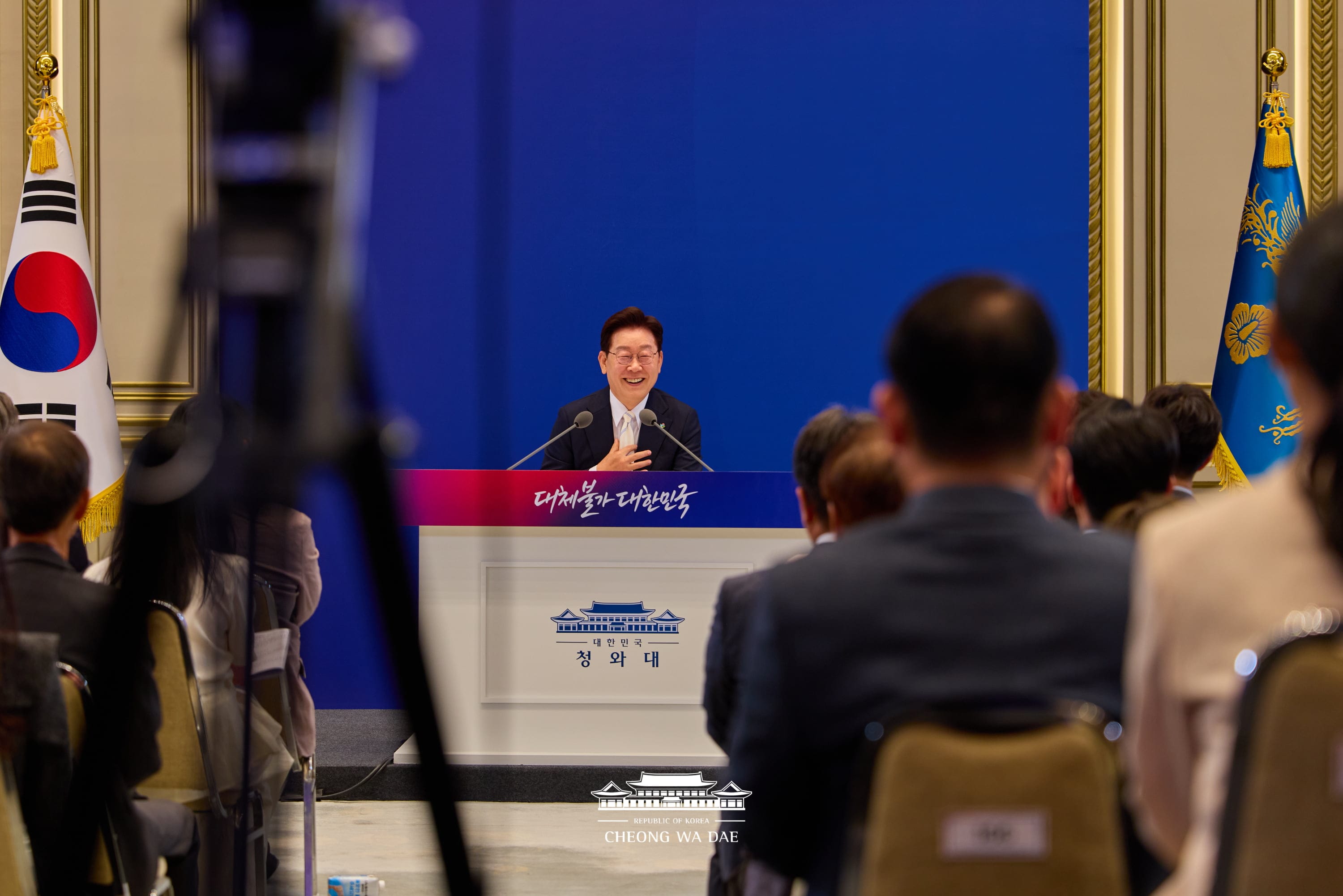 Opening Remarks by President Lee Jae Myung at the Press Conference Marking the First Year of His Term in Office