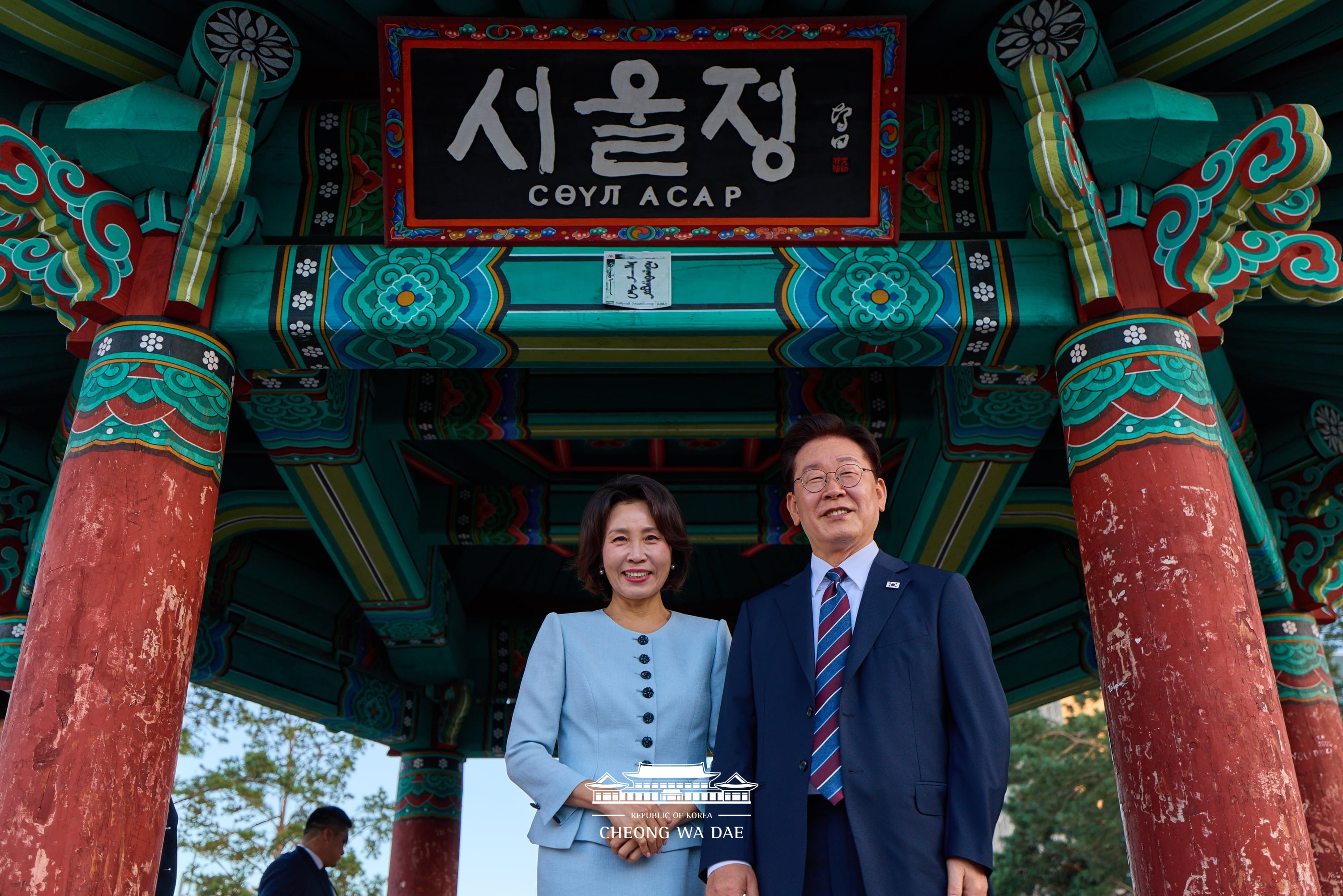 Visit to Seoul Street, in Ulaanbaatar, Mongolia