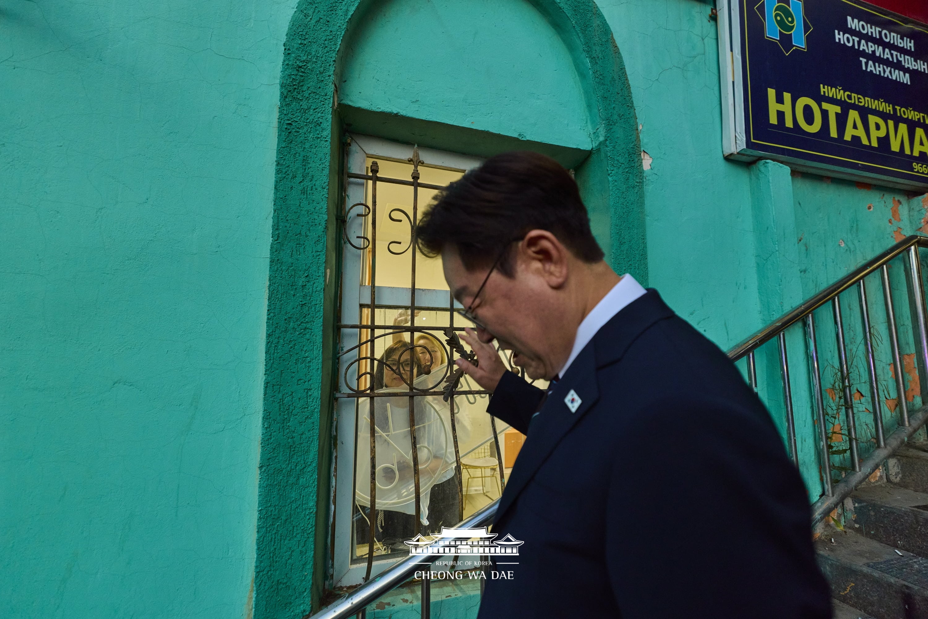 Visit to Seoul Street, in Ulaanbaatar, Mongolia