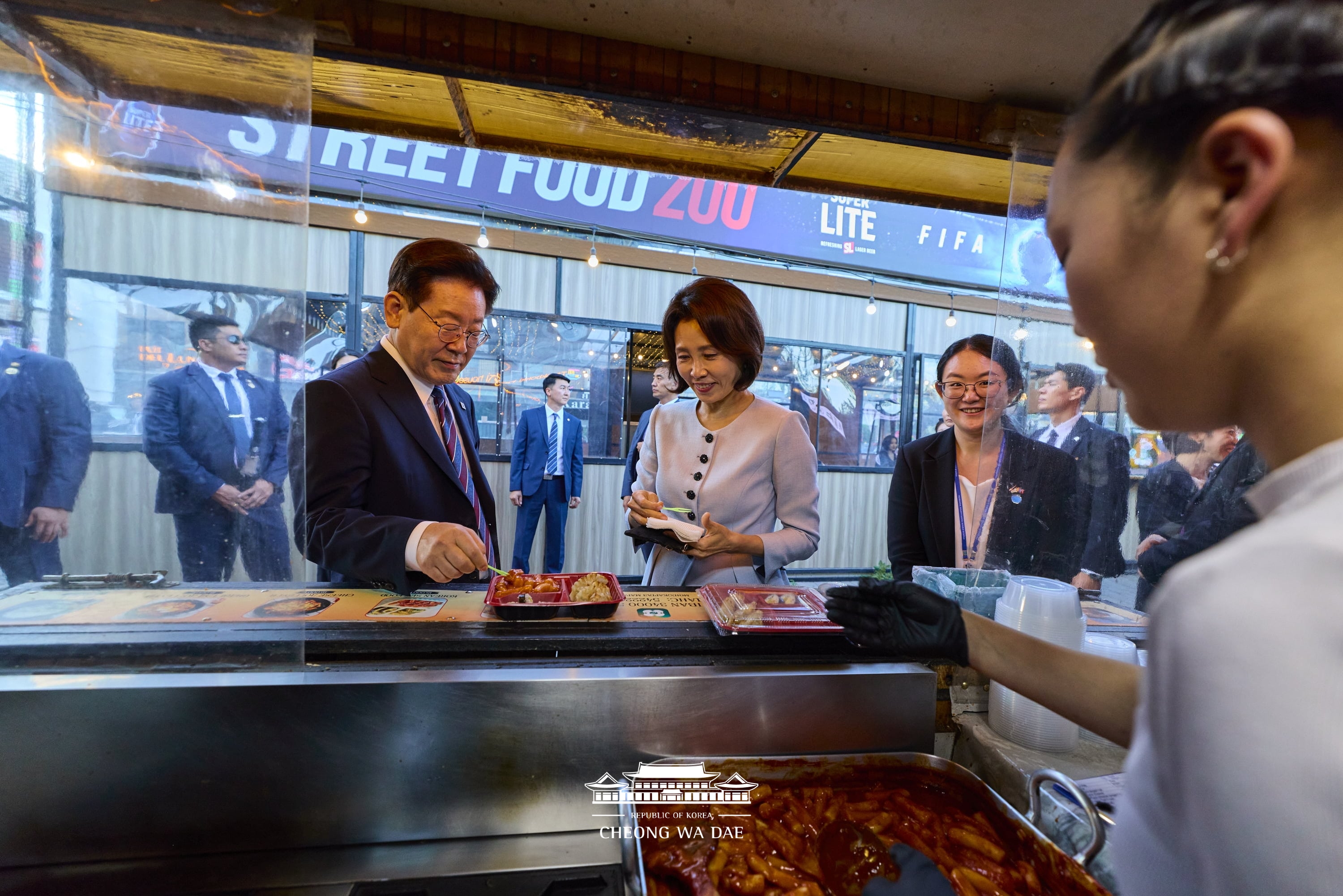 Visit to Seoul Street, in Ulaanbaatar, Mongolia